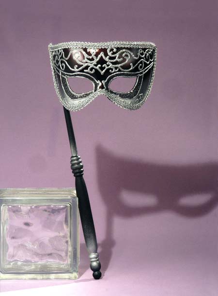 Venetian Mask - Silver
