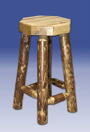 Glacier Country Backless Barstool