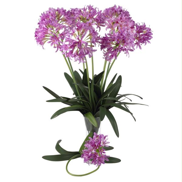 Nearly Natural Silk 2129Pk 29 in. African Lily Stem  Set Of 12