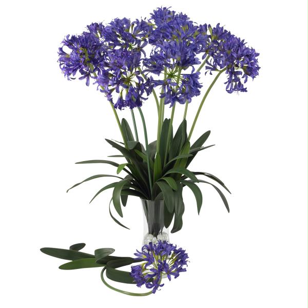 Nearly Natural Silk 2129Pp 29 in. African Lily Stem  Set Of 12