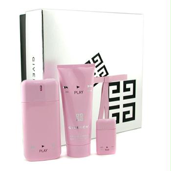 Givenchy 11934884214 Play For Her Coffret  Eau De Parfum Spray 50Ml1.7Oz Plus Velvet Body Lotion 100Ml3.3Oz Plus Eau De Parfum Miniature 5Ml0.17Oz  3Pcs