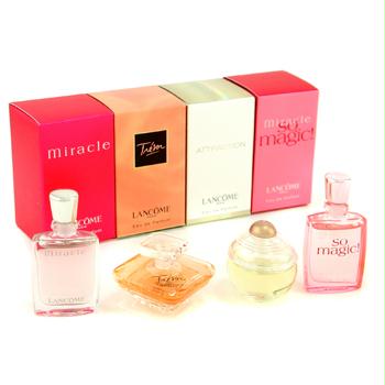 Lancome 11954980914 Magic Paris Collection Miracle 5Ml Plus Miracle So Magic 5Ml Plus Attraction 7Ml Plus Tresor 7.5Ml 4Pcs