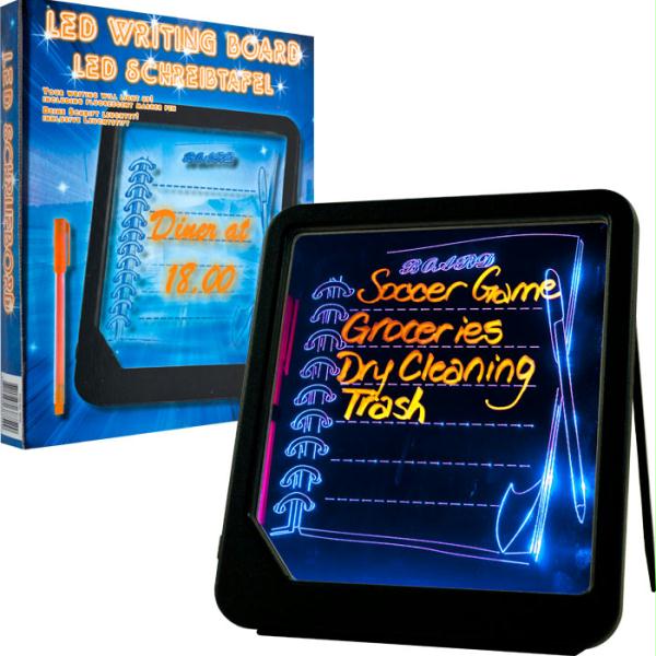 Led Writing Menu Message Board By Trademark Home - Black
