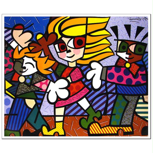 Britto ft.Kids Licenced Print 78850BK