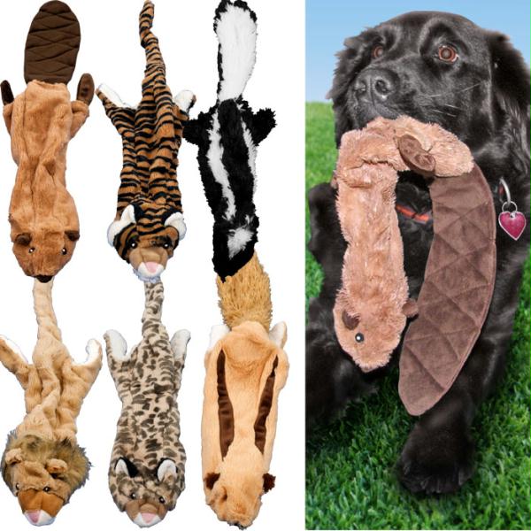 Crazy Critters StuffingFree Dog Toys Set Of 6