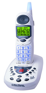 2.4GHz large button cordless with DTAD