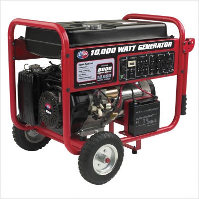 Apgg10000 10000w 420cc Generator Electric Push Start Include Battery And Wheel Kit