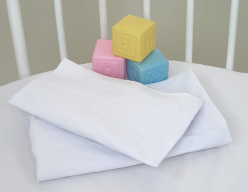 Badger Basket 00026 Oval Fitted Bassinet Sheets For Oval Elite Bassinets WhiteSe