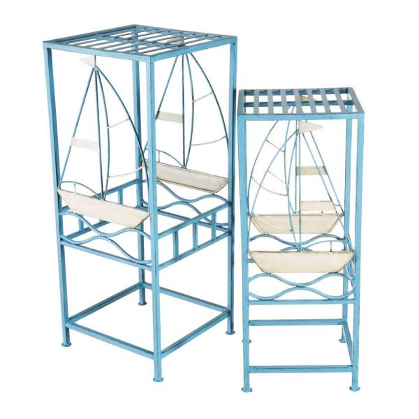 Cbk 293362 Regatta Plant Stand  Set Of 2