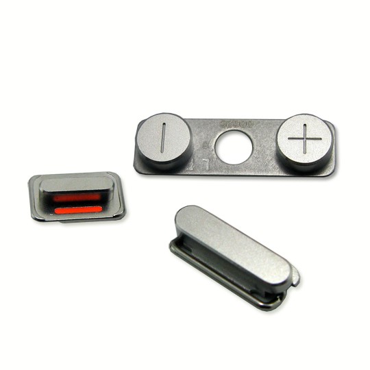 Cet 20032136 Iphone 4 Compatible Volume Button#44; Shaker Button Power Switch Assembly