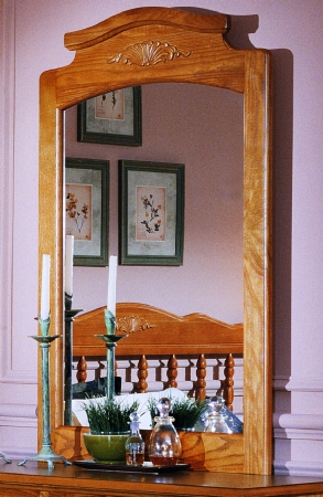 236700 Oak Vertical Dresser Mirror