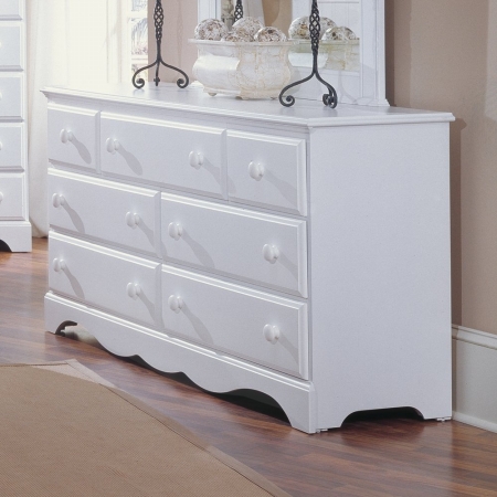 415700 Cottage Triple Dresser Dressers Furniture In White