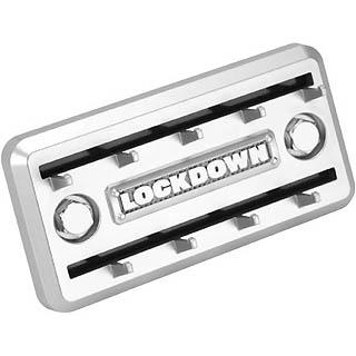 Lockdown 222-188 Lowdown Key Rack with 9 Key Rings