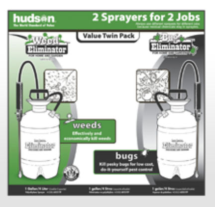 H.d. Hudson Mfg Co 60151tp Weed & Bug Eliminator Twin Pack