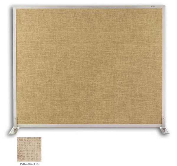 Marsh Industries Dc-405-0005 48X60 Aluminum Trim Tackable Space Divider - Pebble Beach Vinyl Marsh Industries Dc-405-0005 48X60 Aluminum Trim Tackable Space Divider - Pebble Beach Vinyl