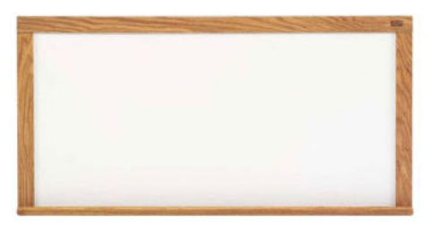 Marsh Industries Lw-408-00Wt 48X96 Oak Wood Trim Hpl Markerboard - White Marsh Industries Lw-408-00Wt 48X96 Oak Wood Trim Hpl Markerboard - White