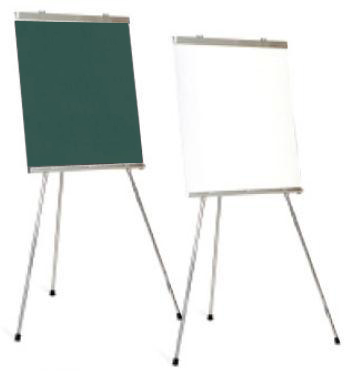 Marsh Industries Wk3850000 70X28.5 Aluminum Markerboard Portable 3Leg Presentati