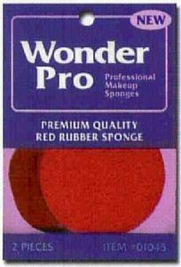 1045 Wonder Pro Red Rubber Sponge 2 Ct.