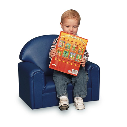 Fivb200 Vinyl Toddler Chair - Blue