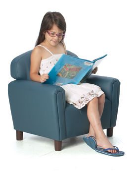 Fp2b200 Enviro-child Upholstery Preschool Chair- Blue