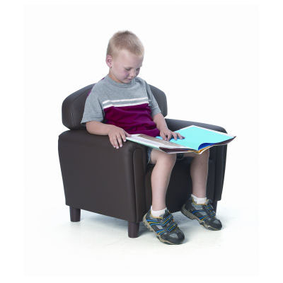 Fp2c200 Enviro-child Upholstery Preschool Chair - Chocolate