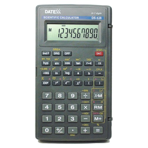 Teledex 136 Functions 8+2 Digit Scientific Calculator