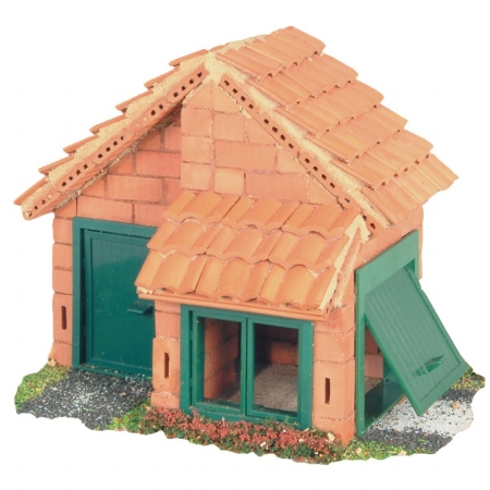 4210 Teifoc House Tile Roof Brick Construction Set - 207 Pc. Pack Of 5