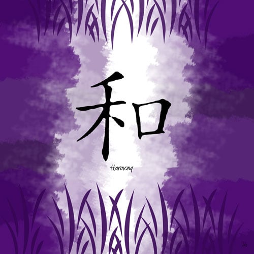 Ys190311dc Green Leaf Canvas Art Harmony - Chinese