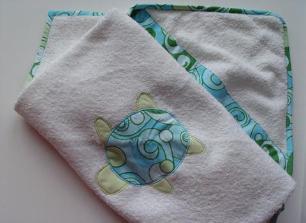 Os06001t Turtle Twist Hooded Towel