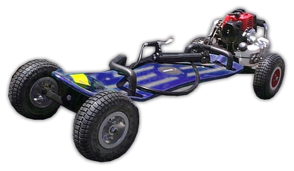Scooter X 49Ccsxblu Blue 49cc SkaterX Gas Skateboard