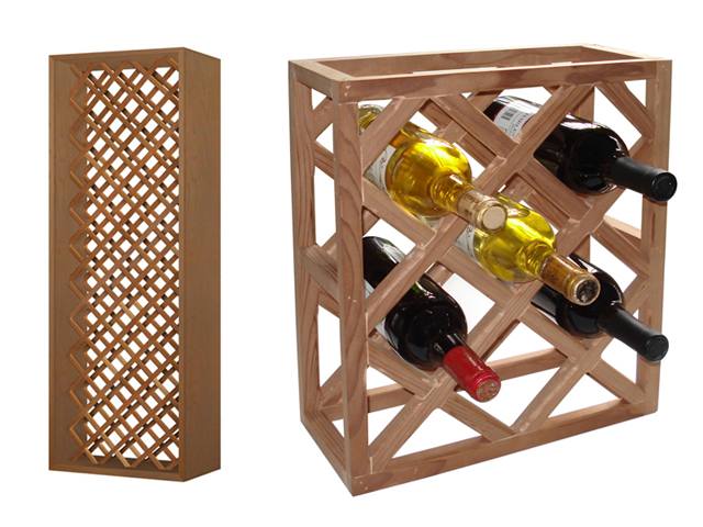 Vinotemp VTINDVDIAMOND Individual Diamond Wine Racks