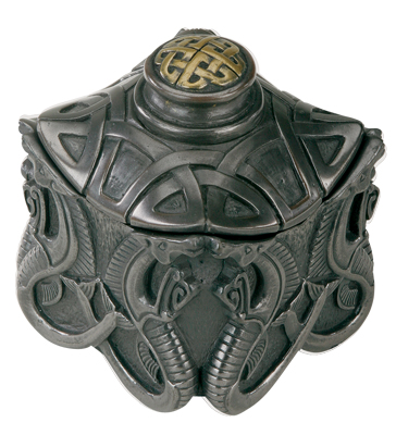 YTC SUMMIT 6811 DC 2 Compartment Dragon Jewelry Box C48