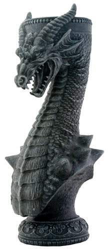 YTC SUMMIT 7645 Majestic Dragon Candle Holder C18