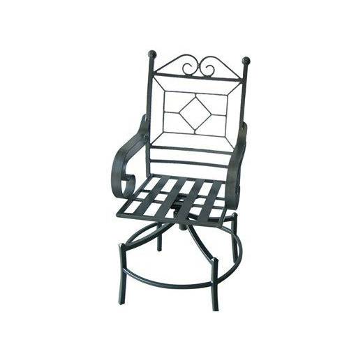 Rsc24bz Rocker Swivel Chair With Cushion Bronze Powder Coat Fabric Choice-counter Height