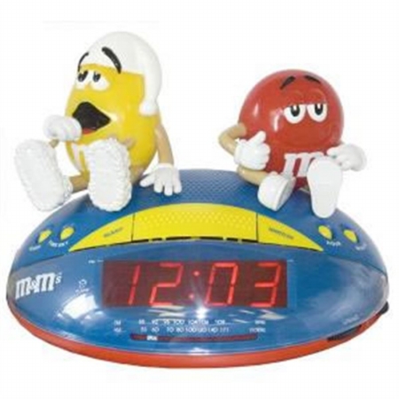 Brands Unlimited BUM8CR1 Mamp;M AM/FM Clock radio