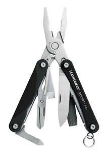 Leatherman Tool Group Inc. LE831195 Leatherman Squirt PS4 Tool with Black Handle Scales