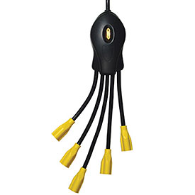 Bits Limited PowerSquid 5Outlet 3 ft. Cord