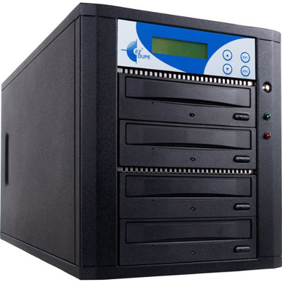 EZ Dupe 3-Target DVD-CD Duplicator with Lightscribe Technology