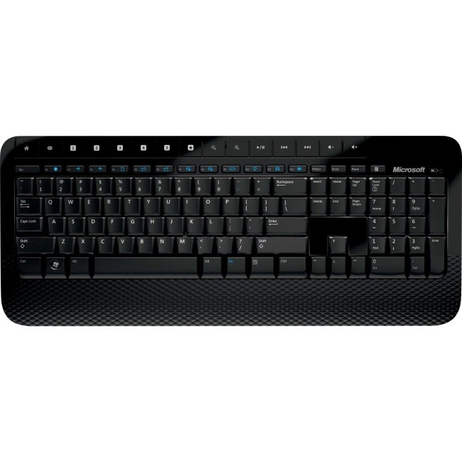 Microsoft 2WJ-00002 Wireless Keyboard 2000 Aes For Business Usb