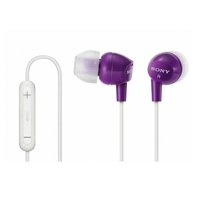 Earbuds  Remote on Dr Ex12ip Vlt Premium Earbuds With Ipod And Iphone Remote   Violet