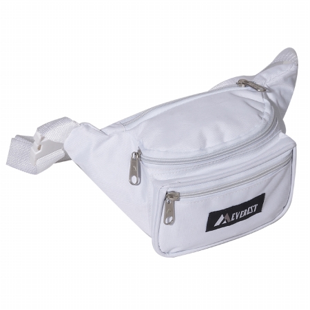 Everest 044kd-wh 11.5 In. Wide Everest Signature Fanny Pack