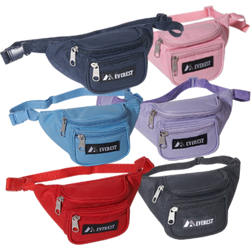 Everest 044ks-ny 8 In. Wide Everest Signature Fanny Pack
