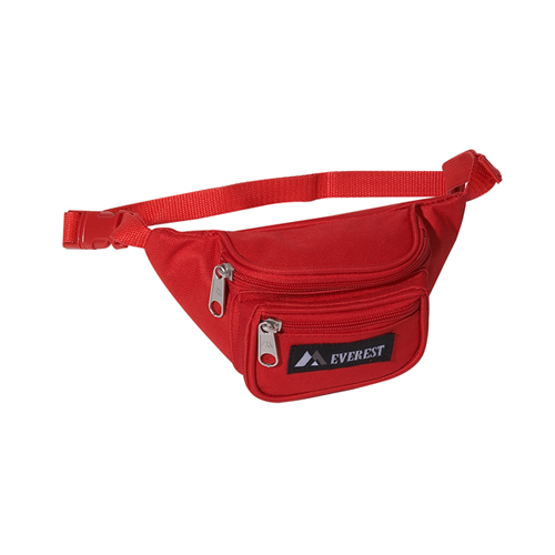 Everest 044ks-rd 8 In. Wide Everest Signature Fanny Pack