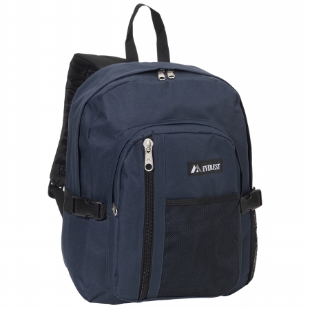 Everest 5045sc-ny 16.5 In. Backpack With Front Mesh Pocket