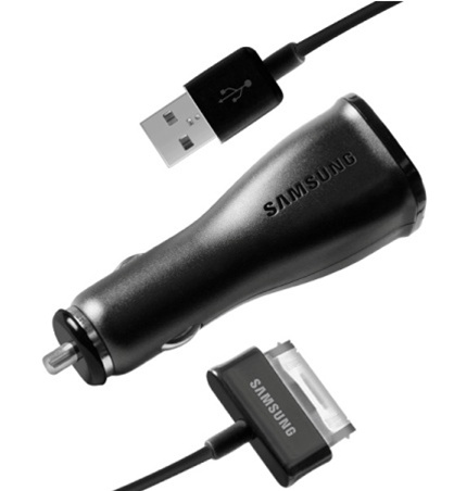 Samsung Galaxy Tab 30Pin Vehicle Power Adapter With Detachable Cable Samsung Galaxy Tab 30Pin Vehicle Power Adapter With Detachable Cable