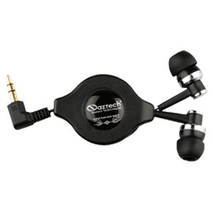 Universal 3.5mm Retractable Handsfree Stereo Earbuds