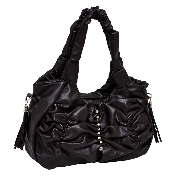 Parinda 02172 Forsythia Mocca Faux Leather Large Handbag