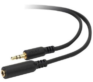 BELKIN COMPONENTS CABLE A-V 3.5MMSTM-3.5MMSTF 6 MINI STEREO EXTNSN BELKIN COMPONENTS CABLE A-V 3.5MMSTM-3.5MMSTF 6 MINI STEREO EXTNSN