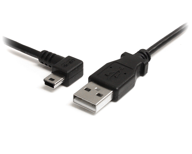 StarTech 6 FT MINI USB CABLE - A TO LEFT ANGLE MINI B StarTech 6 FT MINI USB CABLE - A TO LEFT ANGLE MINI B