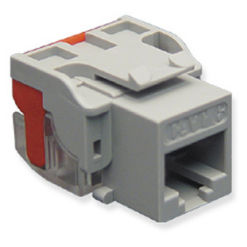 ICC ICC-CAT6JACK-GY Cat6 Jack - Gray ICC ICC-CAT6JACK-GY Cat6 Jack - Gray